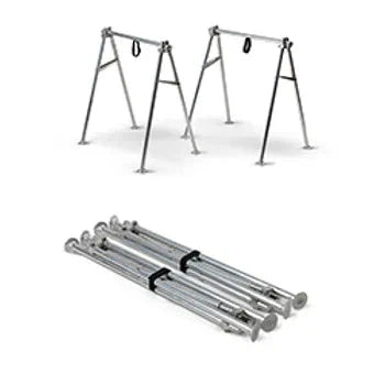 Folding Litter Support Stands