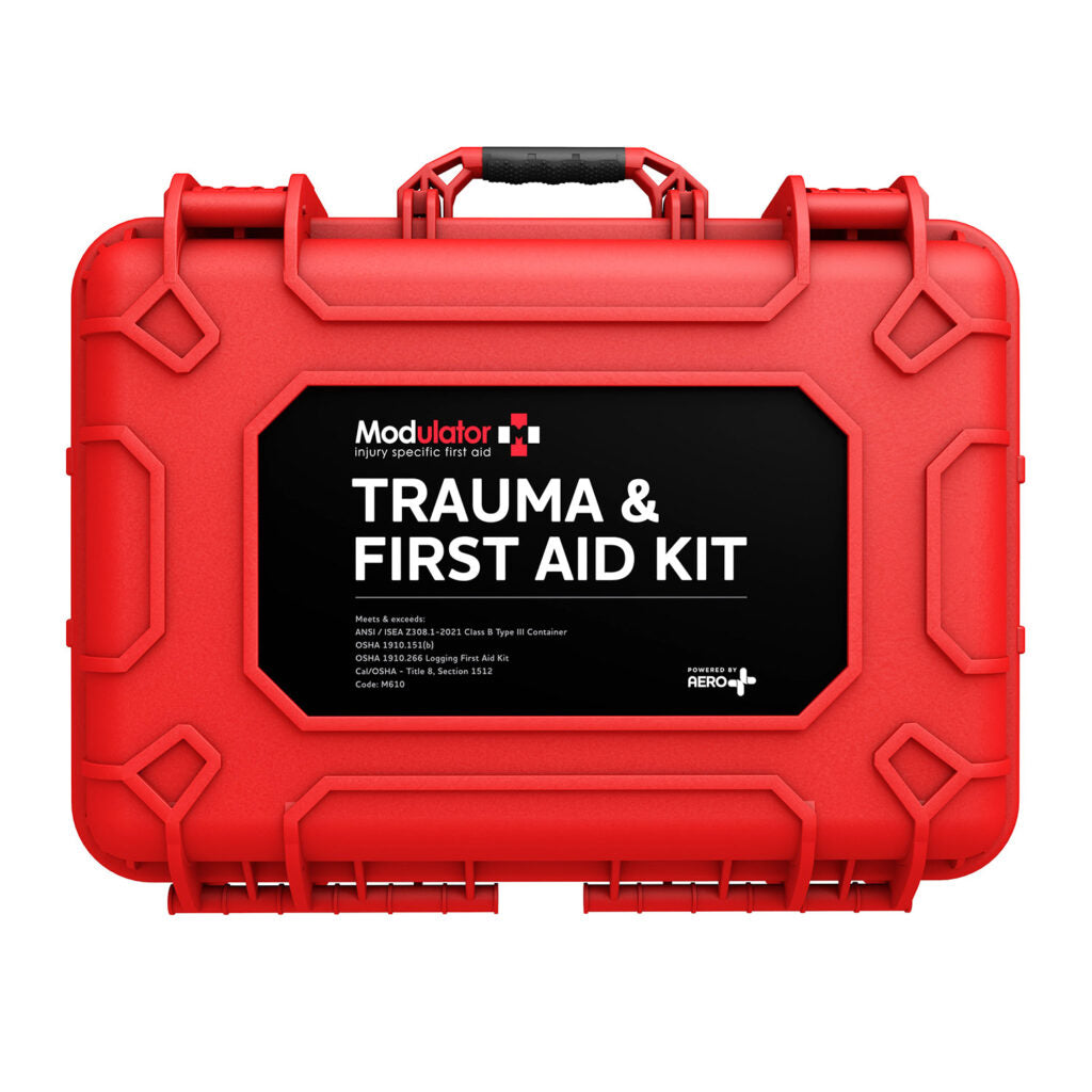Modulator Trauma Kit With Bleed Control - Rugged Hard Case