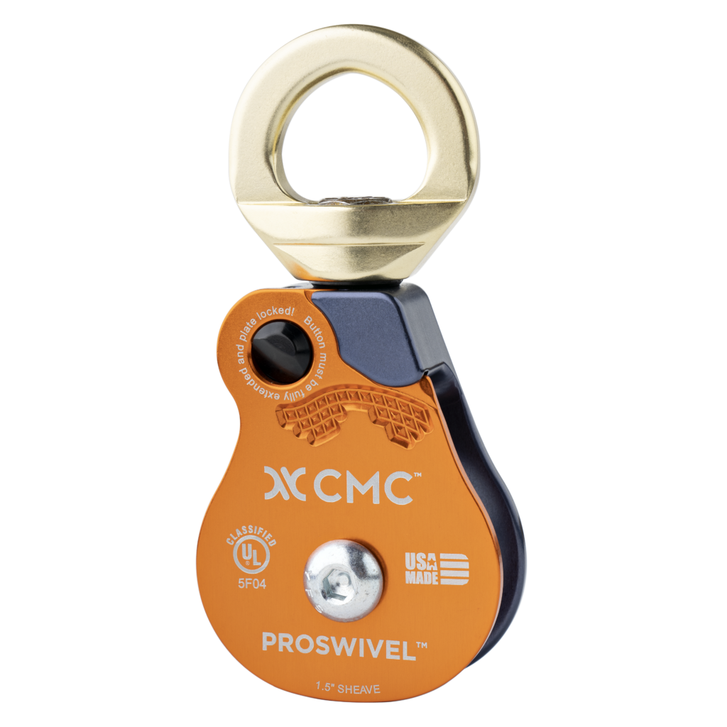 1.5" Single Swivel Pulley