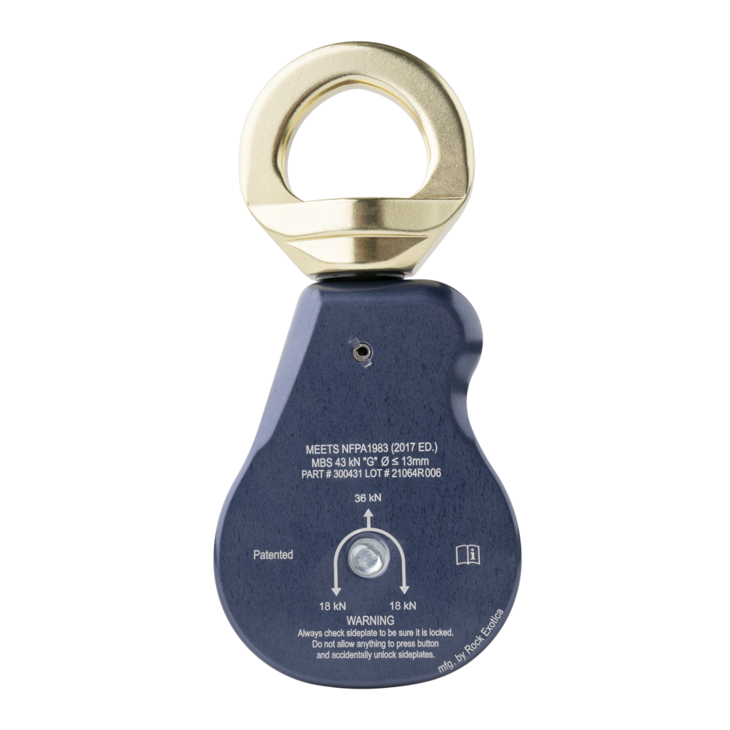 1.5" Single Swivel Pulley