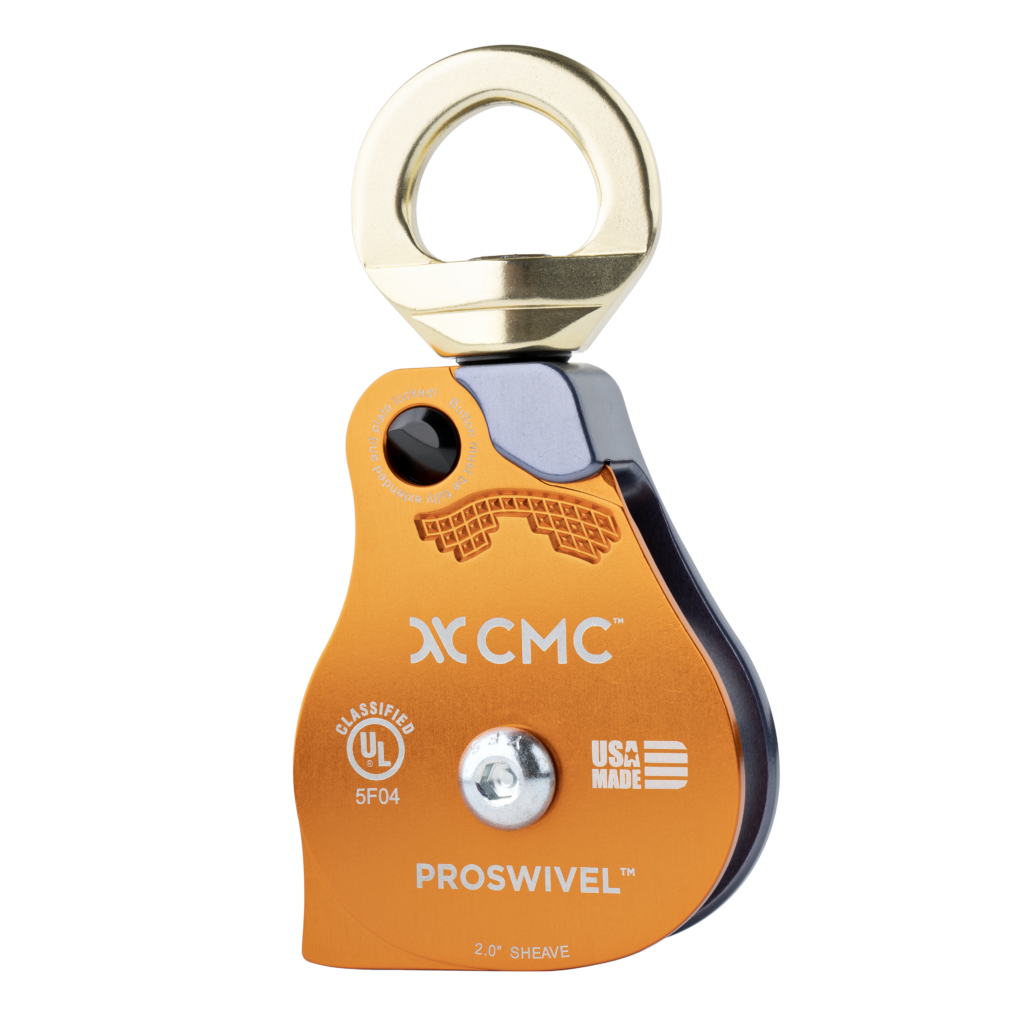 2.0" PMP Single Swivel Pulley