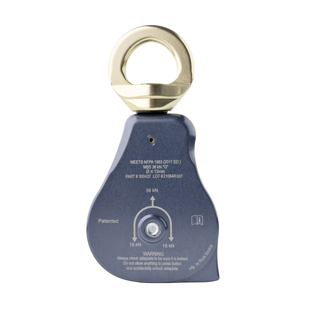 2.0" PMP Single Swivel Pulley