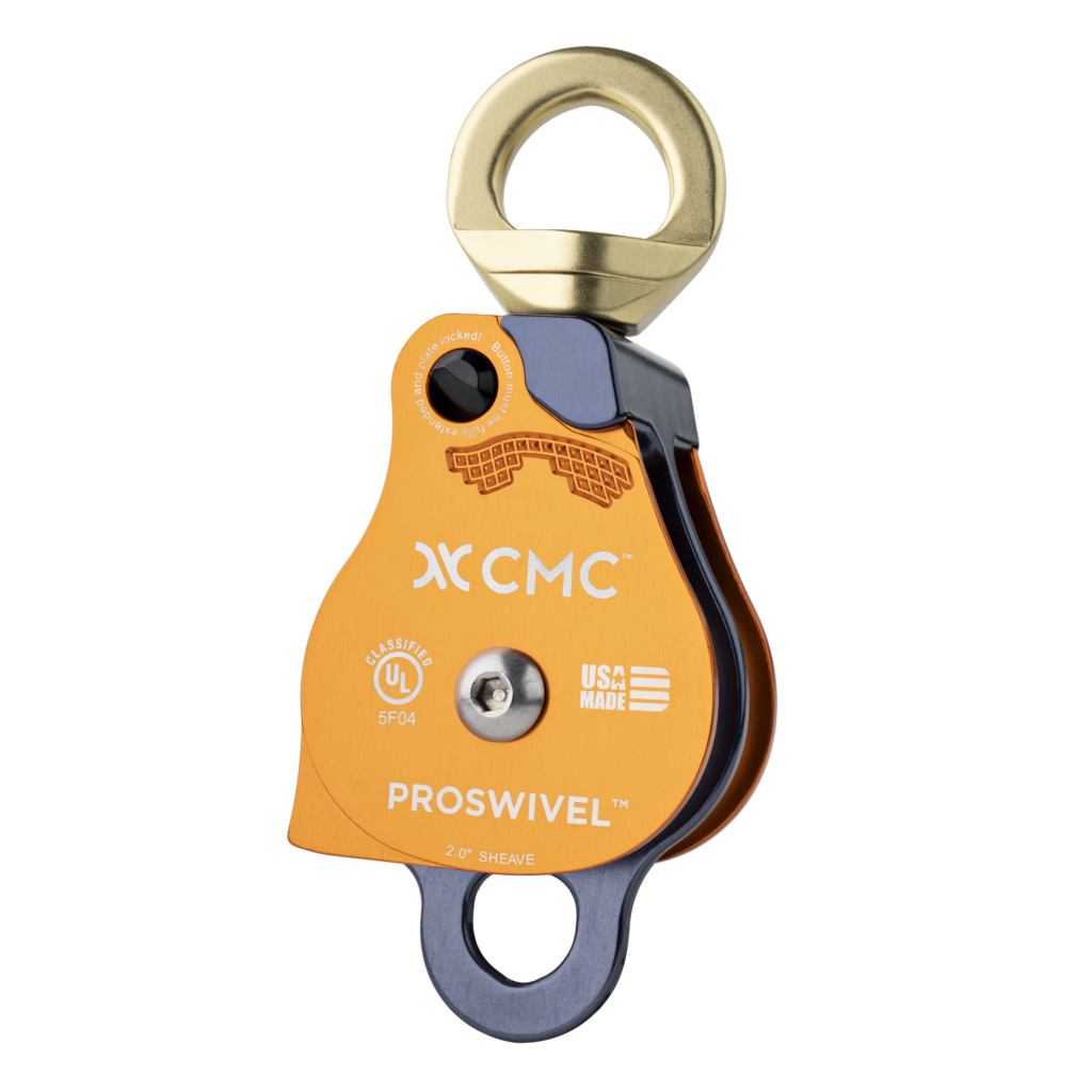 2.0" PMP Double Swivel Pulley