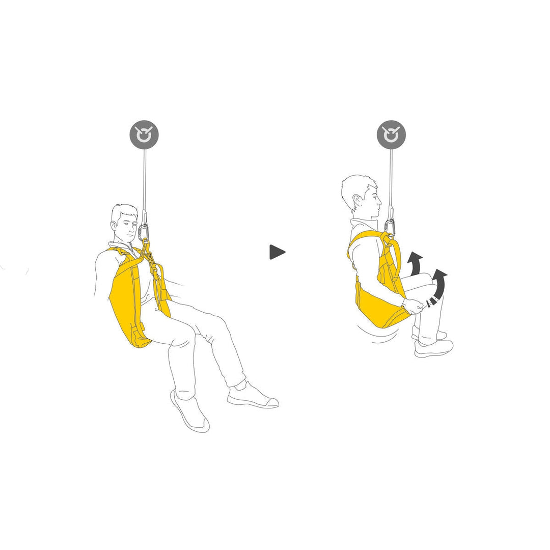 THALES safety chest collar and evacuation triangle