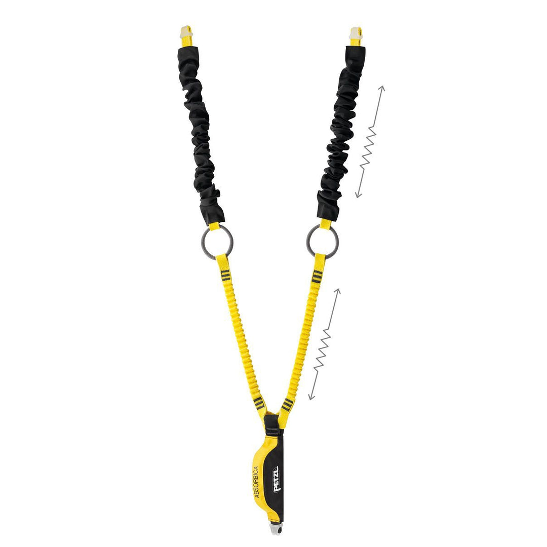 ABSORBICA-Y TIE-BACK Double Lanyard