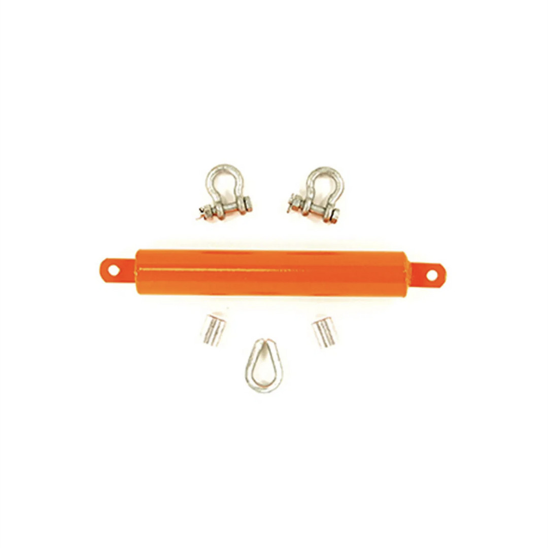 Temporary In-line shock absorber