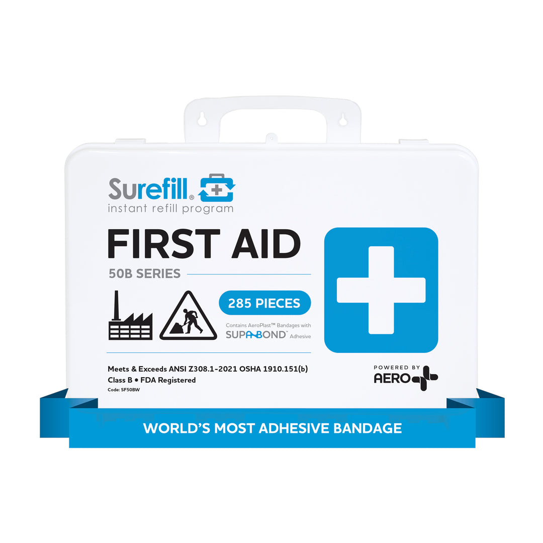 Surefill 50B Series ANSI B First Aid Kit - Weatherproof Case