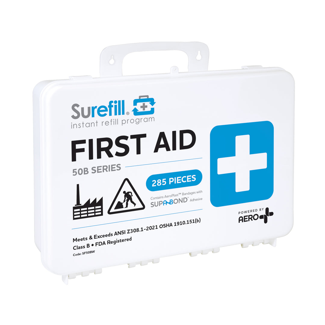 Surefill 50B Series ANSI B First Aid Kit - Weatherproof Case