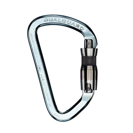 SMC Dualguard Auto-locking Lite Steel Carabiner NFPA