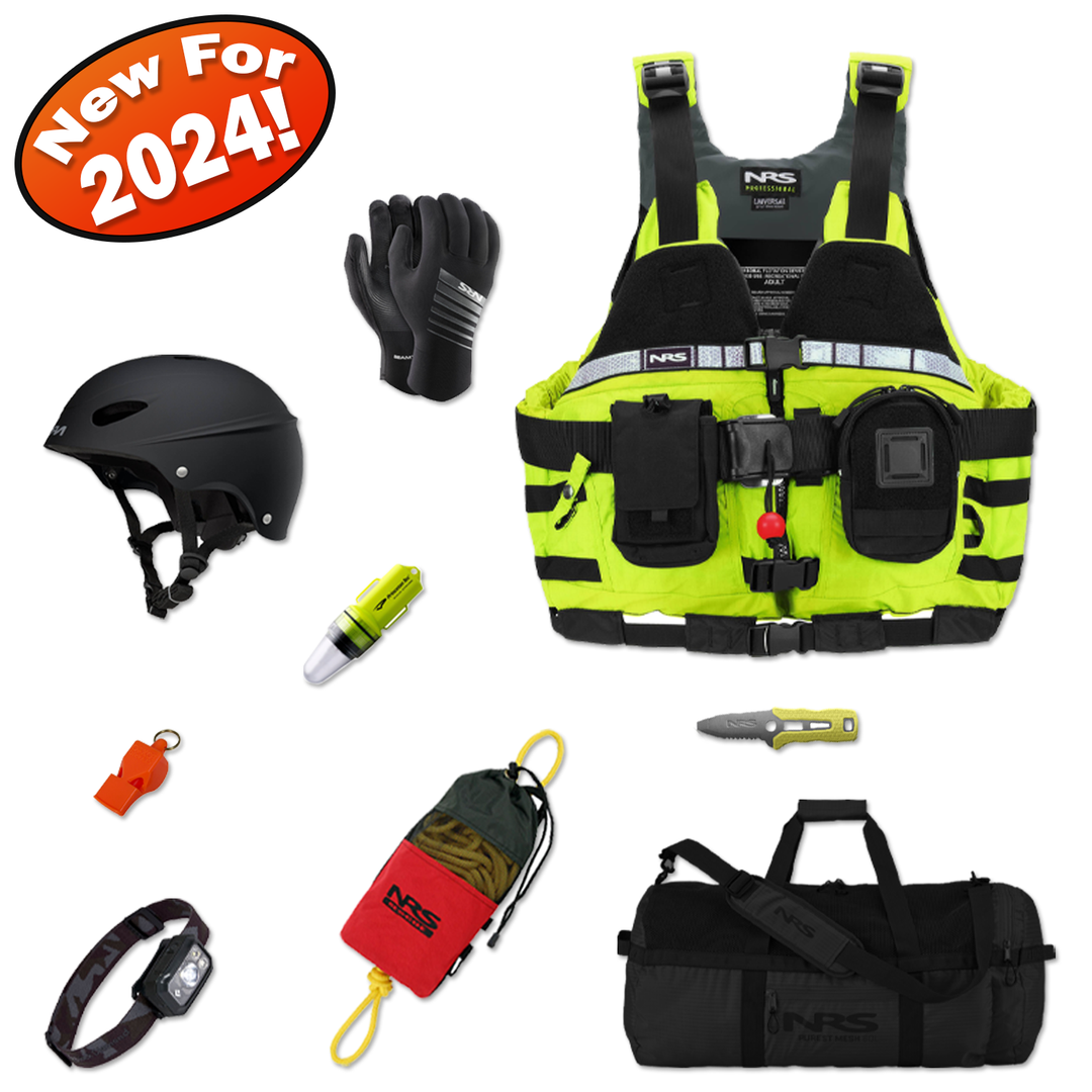 "Swiftwater Rescue OPS" Water Rescue Kit - Safety Yellow