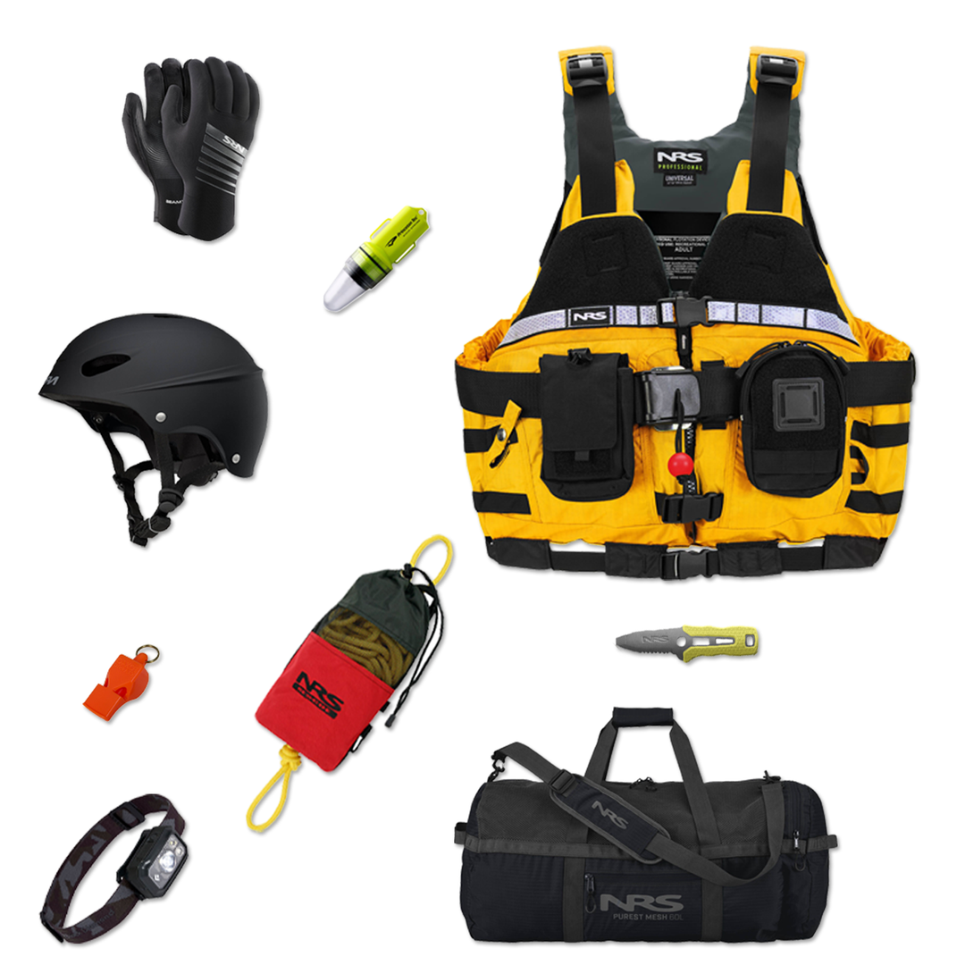 "Swiftwater Rescue OPS" Water Rescue Kit - Yellow