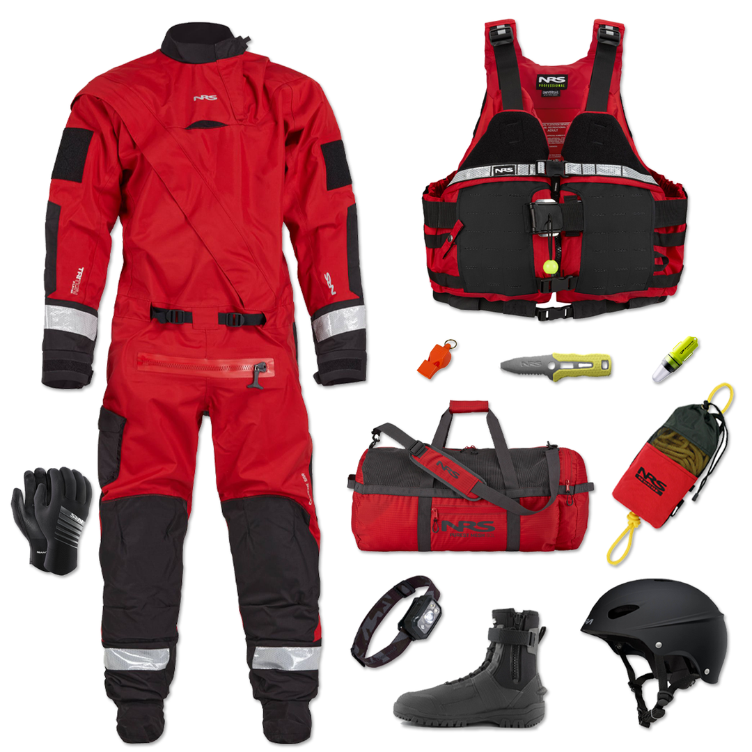 "Rapid Responder" Water Rescue Kit - Red