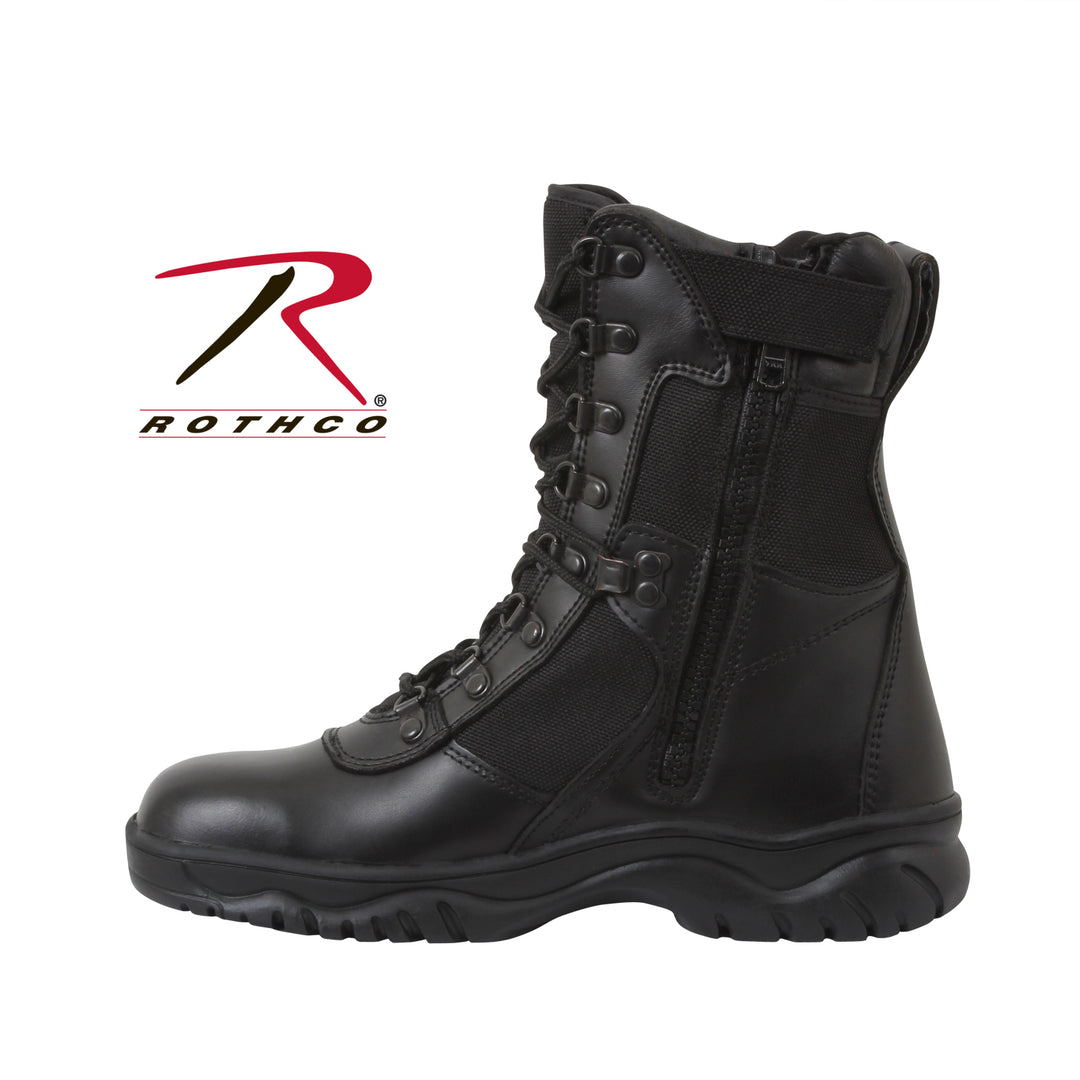 Forced Entry Tactical Boot With Side Zipper - 8"