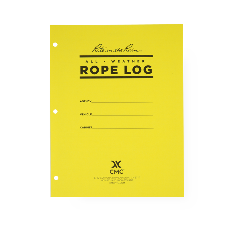 Rt Rope Log Sheets Rope Log – Safe Rescue