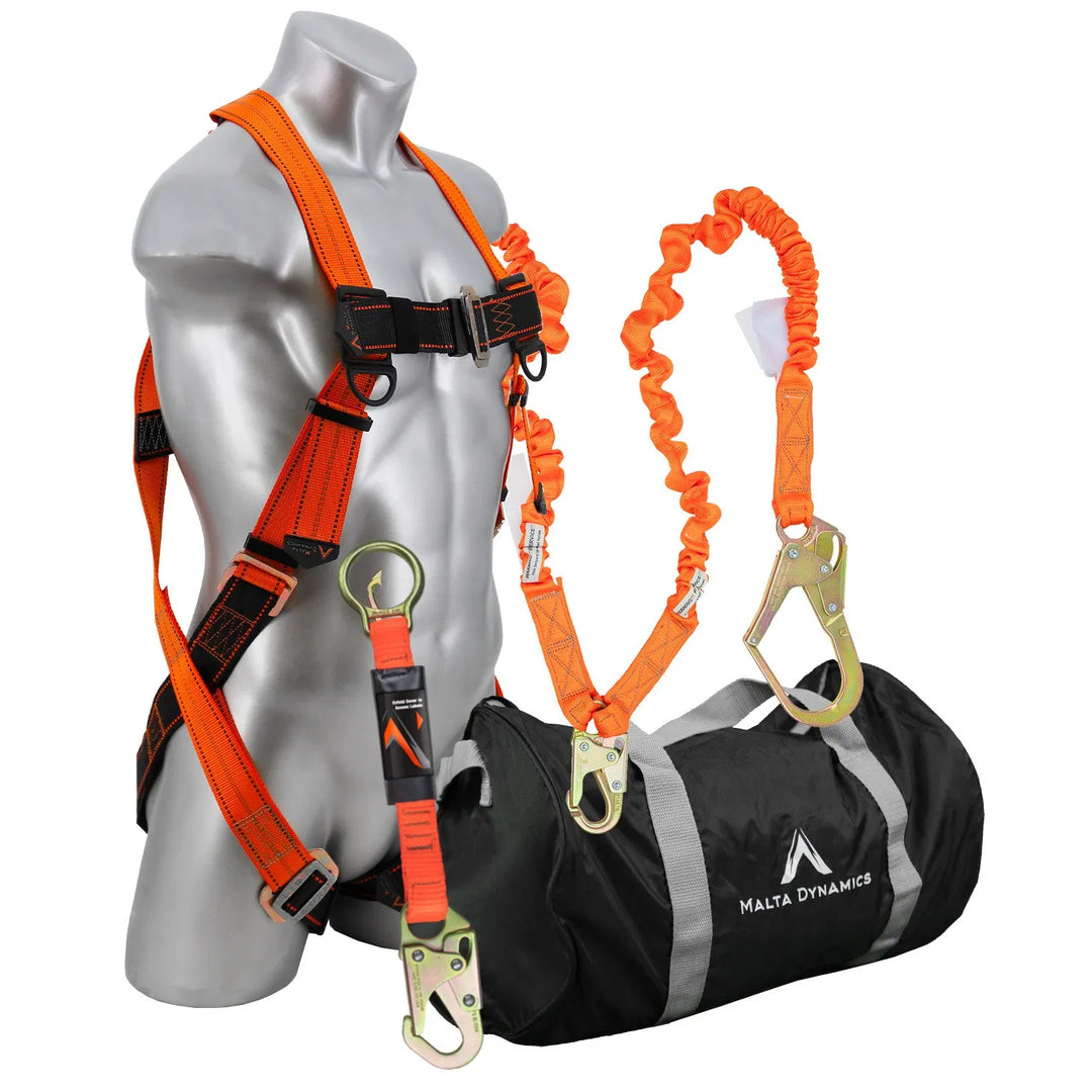 Safety Harness Kit w/6' Double Leg Lanyard