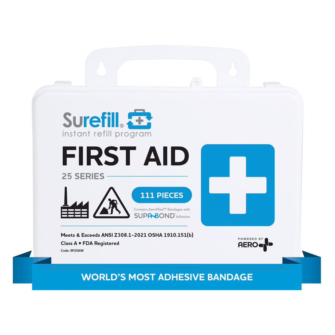 Surefill 25 Series ANSI A First Aid Kit - Weatherproof Case