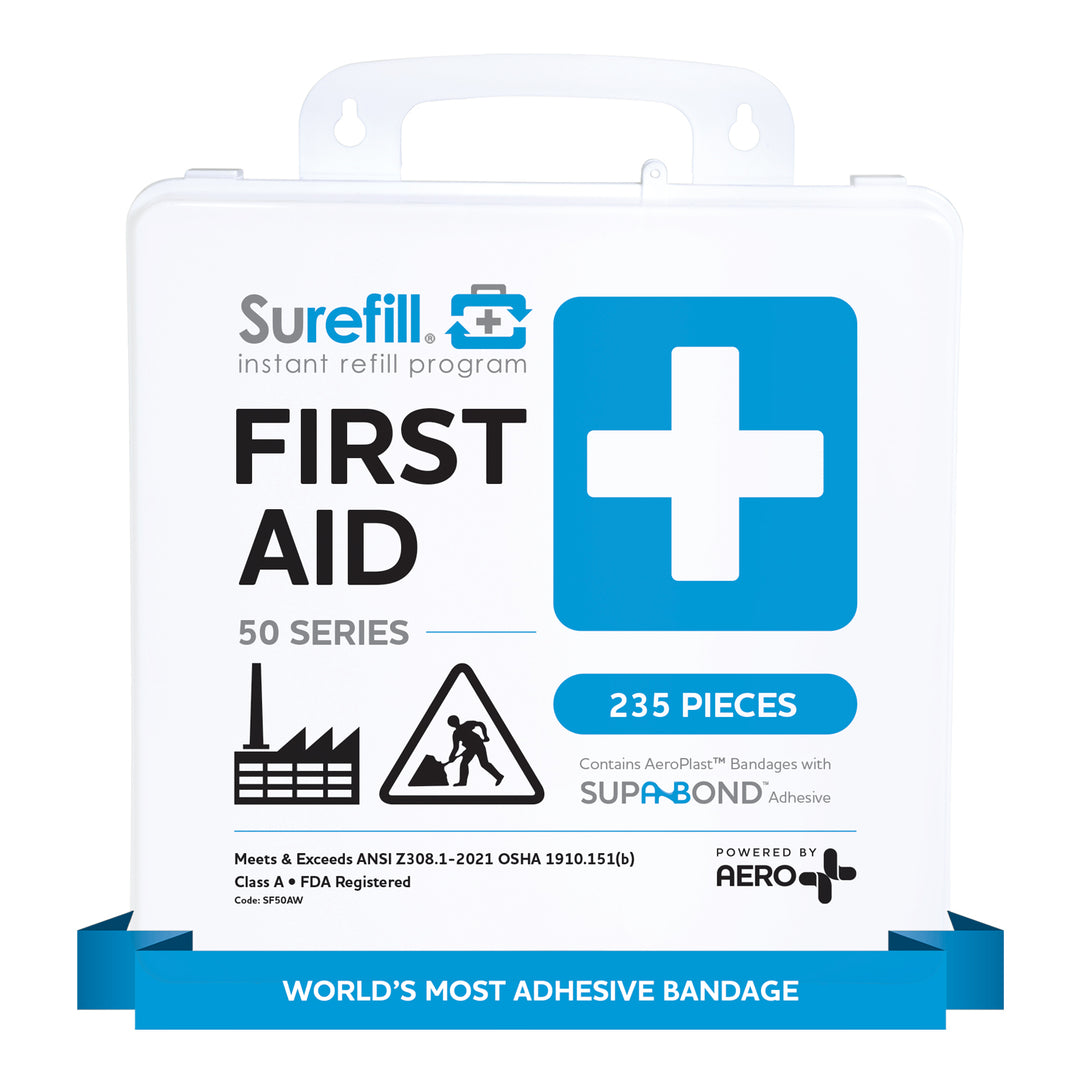 Surefill 50 Series ANSI A First Aid Kit - Weatherproof Case