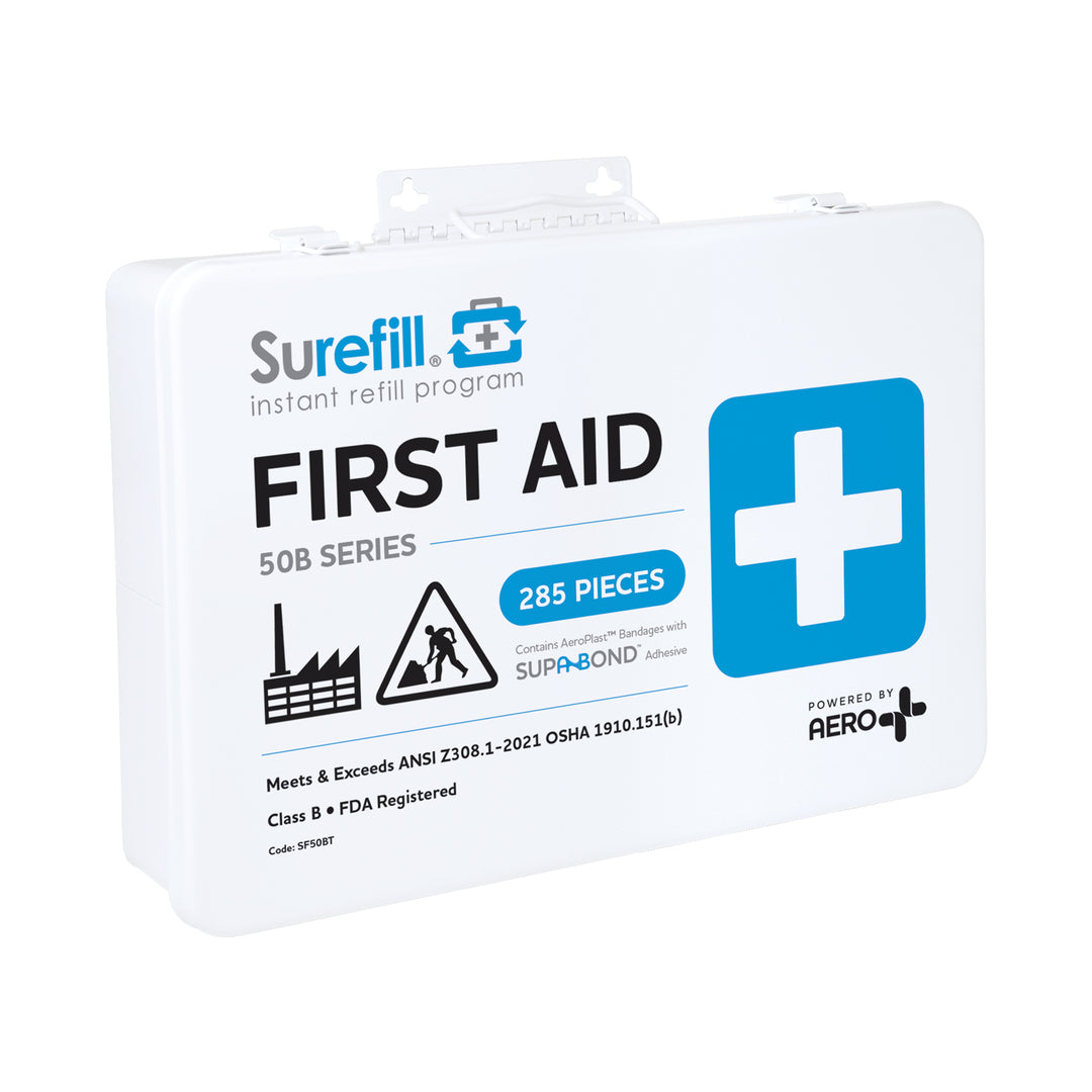 Surefill 50B Series ANSI B First Aid Kit - Metal Case