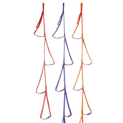 5-Step Etrier, Blue/Red, 5ft 3" Length