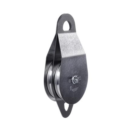 SMC/RA 4" Double Pulley, Stainless Steel Side Plates NFPA-G